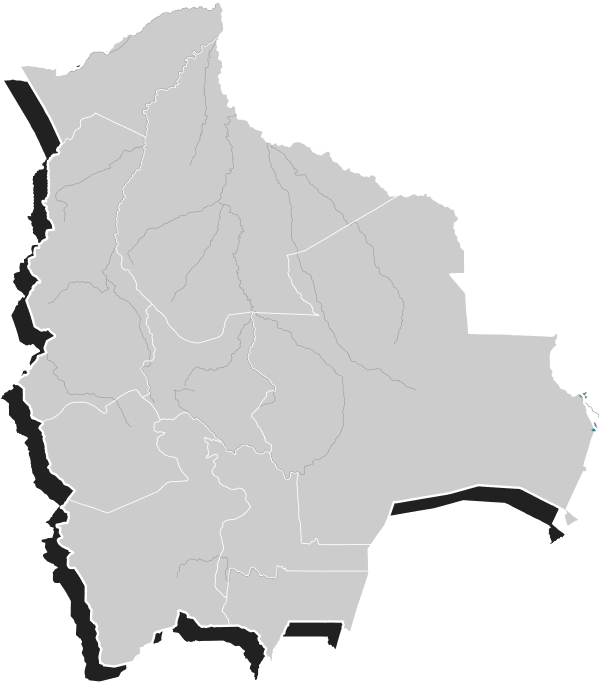 Mapa de Bolivia